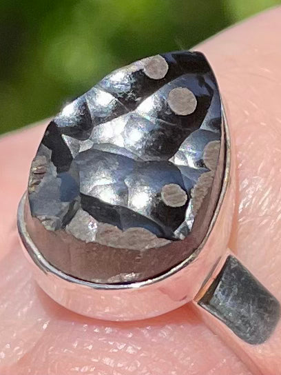Blister Hematite Ring Size 7 - Morganna’s Treasures 