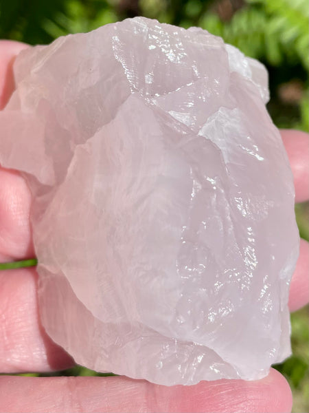 Rough Fluorescent Maligano Calcite Palm Stone - Morganna’s Treasures 