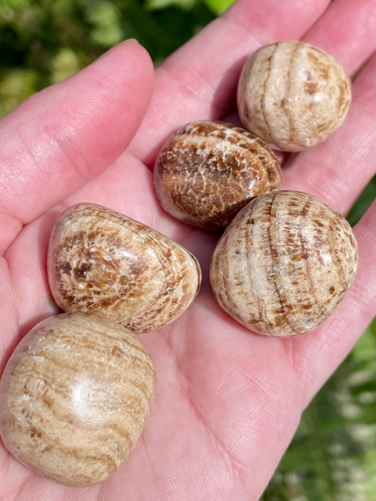 Aragonite Tumbled Stones - Morganna’s Treasures 