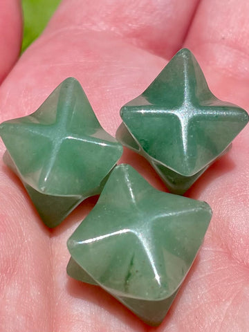 Small Green Aventurine Merkaba - Morganna’s Treasures 