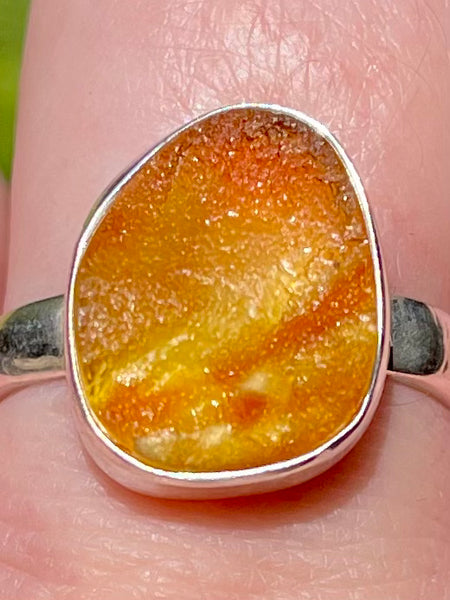 Baltic Amber Ring Size 8.5 - Morganna’s Treasures 