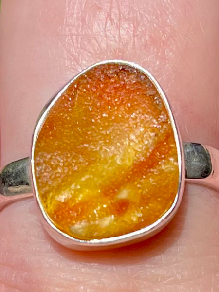 Baltic Amber Ring Size 8.5 - Morganna’s Treasures 