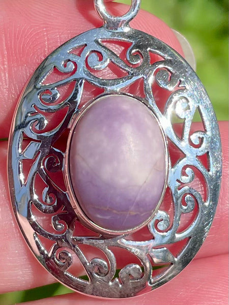 Violet Flame Opal Pendant - Morganna’s Treasures 