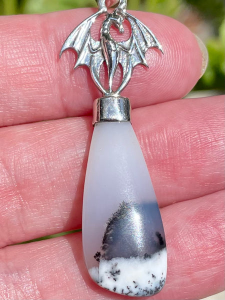 Dragon Merlinite Pendant - Morganna’s Treasures 