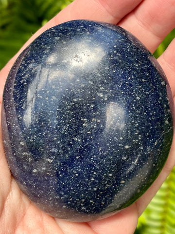 Lazulite Palm Stone - Morganna’s Treasures 