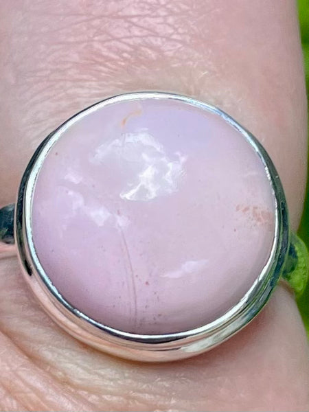 Australian Pink Opal Ring Size 8.5 - Morganna’s Treasures 