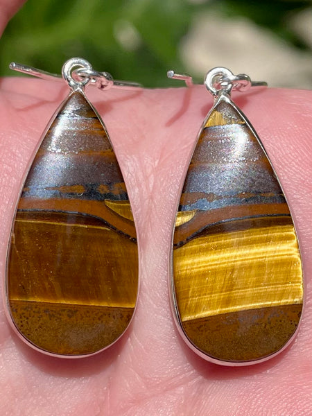 Tigers Eye Earrings - Morganna’s Treasures 