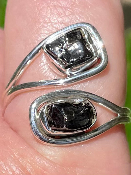 Rough Russian Shungite Ring Size 9 - Morganna’s Treasures 
