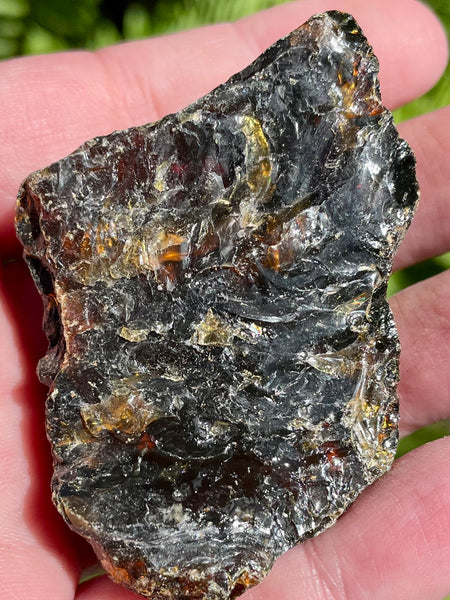 Amber Palm Stone - Morganna’s Treasures 