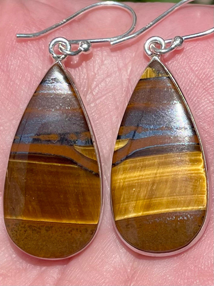 Tigers Eye Earrings - Morganna’s Treasures 