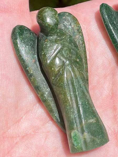 Fuchsite Pocket Angel - Morganna’s Treasures 