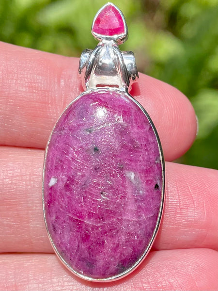 African Ruby and Ruby Pendant - Morganna’s Treasures 