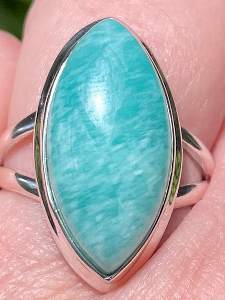 Amazonite Ring Size 7.5 - Morganna’s Treasures 