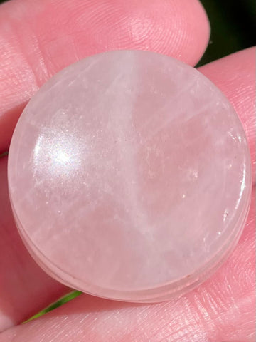 Small Rose Quartz Sphere Stand - Morganna’s Treasures 