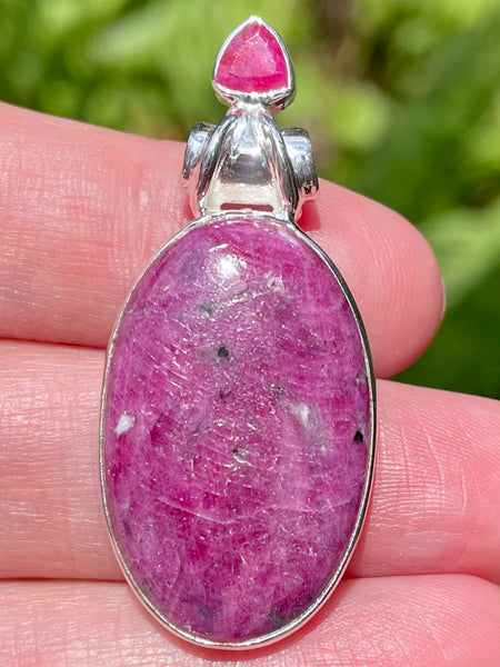 African Ruby and Ruby Pendant - Morganna’s Treasures 