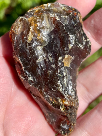 Amber Palm Stone - Morganna’s Treasures 