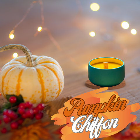 Pumpkin Chiffon Candle - Morganna’s Treasures 