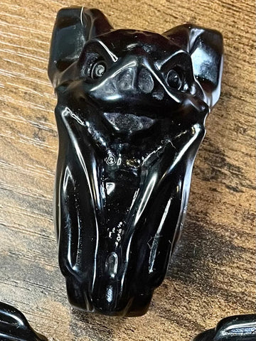 Black Obsidian Bats - Morganna’s Treasures 