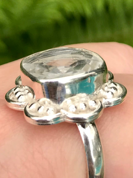 Clear Quartz Ring Size 9.25 - Morganna’s Treasures 