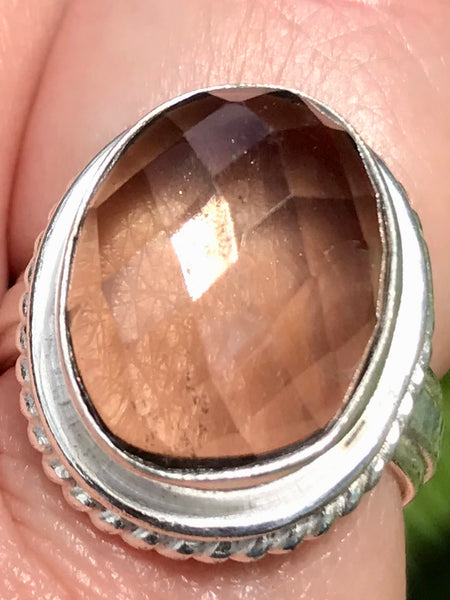 Smoky Quartz Cocktail Ring Size 7.75 - Morganna’s Treasures 