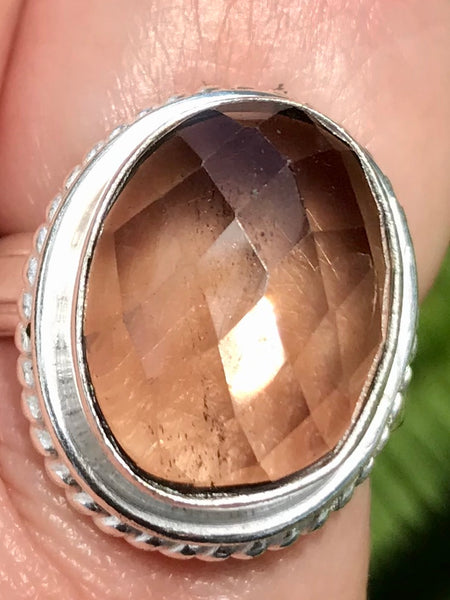 Smoky Quartz Cocktail Ring Size 7.75 - Morganna’s Treasures 