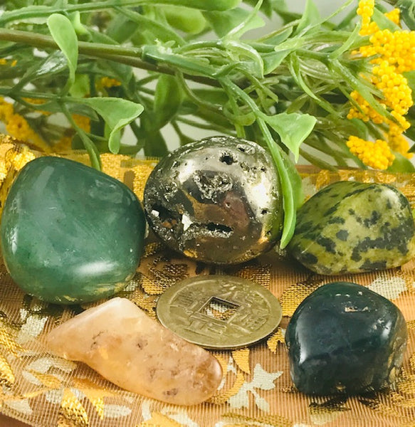 Abundance & Success Crystal Set - Morganna’s Treasures 