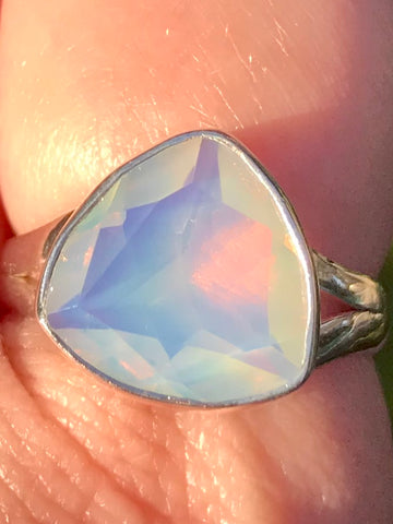 Fire Opalite Ring Size 8.5 - Morganna’s Treasures 