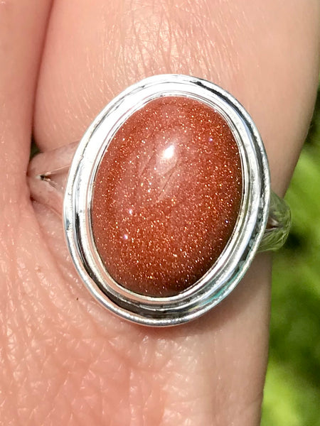 Goldstone Ring Size 8.75 - Morganna’s Treasures 