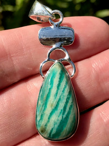 Russian Amazonite Pendant - Morganna’s Treasures 