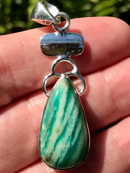 Russian Amazonite Pendant - Morganna’s Treasures 