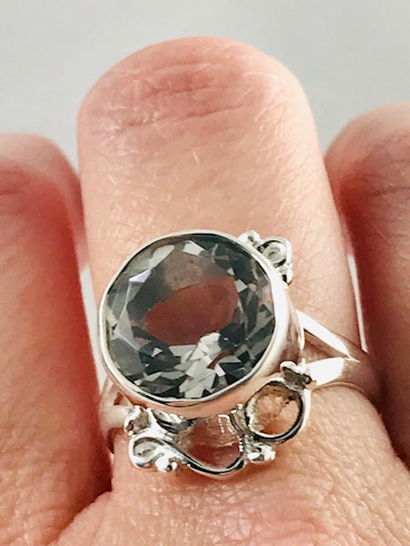 Clear Quartz Ring Size 8.75 - Morganna’s Treasures 