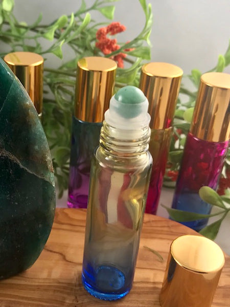 Green Aventurine - Money & Success - Essential Oil Perfume - Morganna’s Treasures 