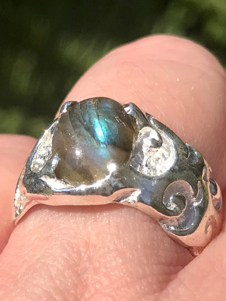 Labradorite Ring Size 7.5 - Morganna’s Treasures 