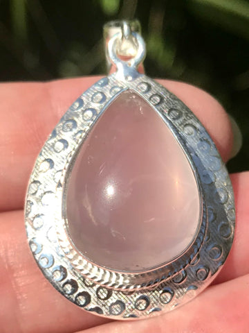 Rose Quartz Pendant - Morganna’s Treasures 