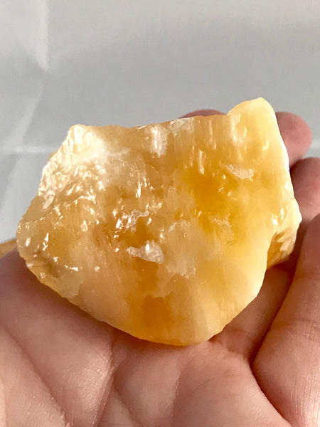 Orange Calcite from Canada - Morganna’s Treasures 