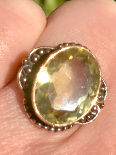 Bronze Lemon Citrine Ring Size 6.5 - Morganna’s Treasures 