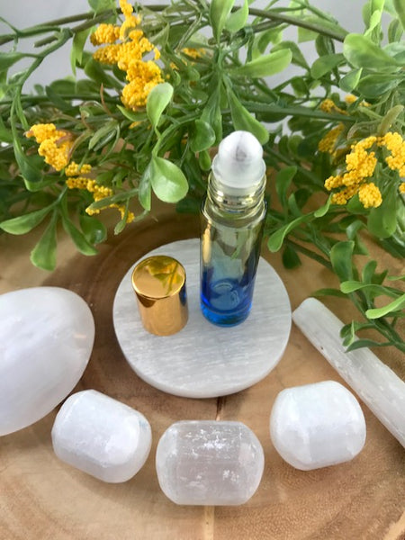 Selenite - Luck & Positivity - Essential Oil Perfume - Morganna’s Treasures 