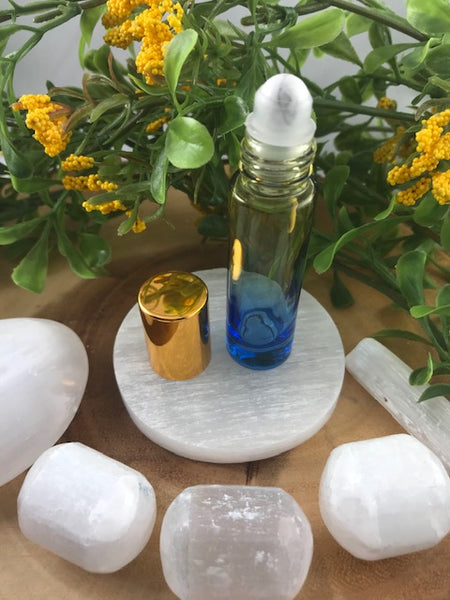 Selenite - Luck & Positivity - Essential Oil Perfume - Morganna’s Treasures 
