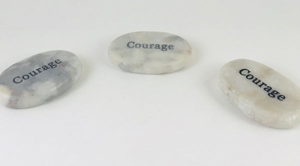 Courage Palm Stone - Morganna’s Treasures 