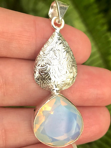 Fire Opalite Pendant - Morganna’s Treasures 