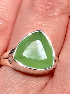 Green Chalcedony Ring Size 7 - Morganna’s Treasures 