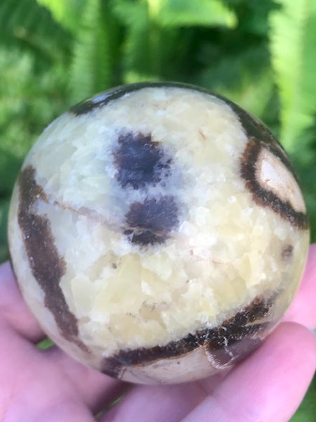 Large Septarian (Dragon’s Stone) Crystal Ball - Morganna’s Treasures 