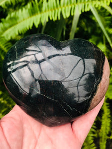 Large Ocean Jasper Heart - Morganna’s Treasures 