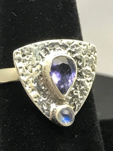 Tanzanite and Iolite Ring Size 8 - Morganna’s Treasures 