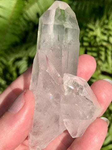 Large Clear Quartz Crystal Point - Morganna’s Treasures 