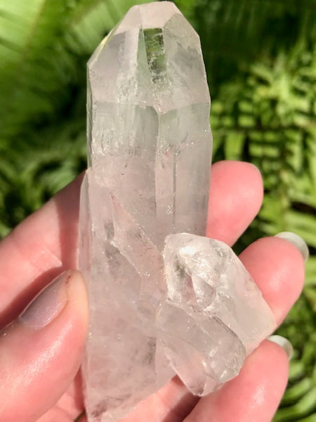 Large Clear Quartz Crystal Point - Morganna’s Treasures 