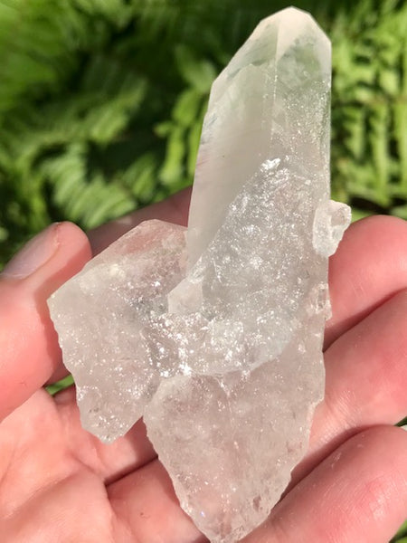 Large Clear Quartz Crystal Point - Morganna’s Treasures 