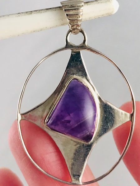 Amethyst Pendant - Morganna’s Treasures 