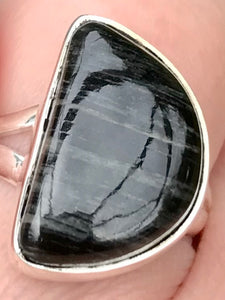 Silver Leaf Jasper Ring Size 7 - Morganna’s Treasures 