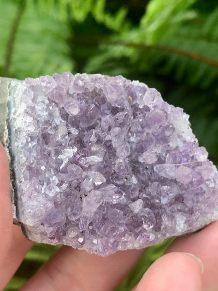 Purple Amethyst Druzy Cluster - Morganna’s Treasures 